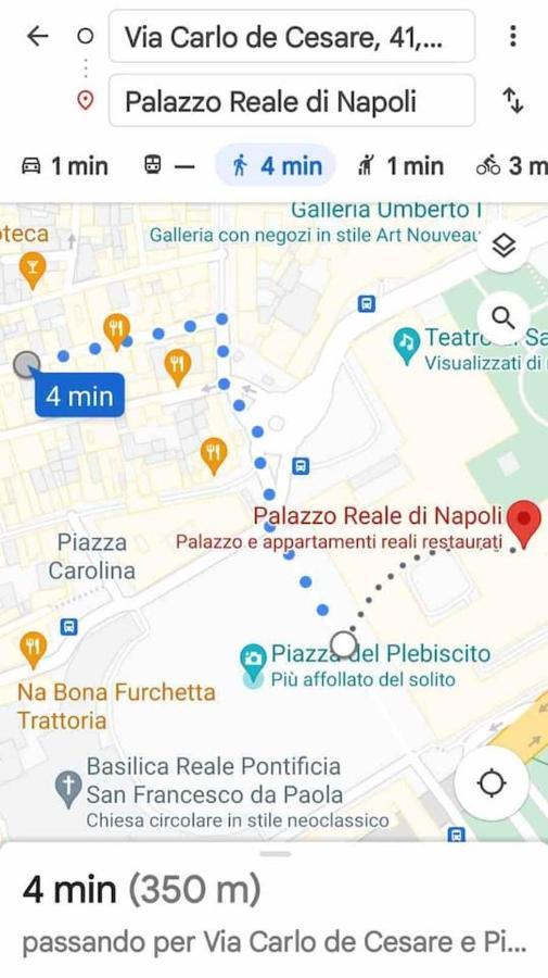 Traversa Toledo, Intero Appartamento Al Plebiscito Neapel Exteriör bild
