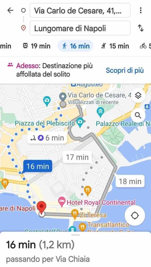 Traversa Toledo, Intero Appartamento Al Plebiscito Neapel Exteriör bild