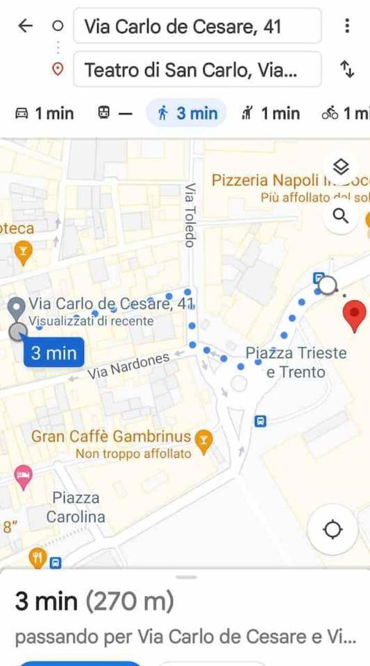 Traversa Toledo, Intero Appartamento Al Plebiscito Neapel Exteriör bild