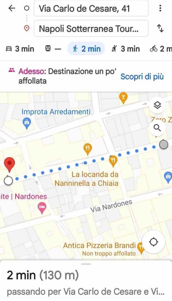 Traversa Toledo, Intero Appartamento Al Plebiscito Neapel Exteriör bild